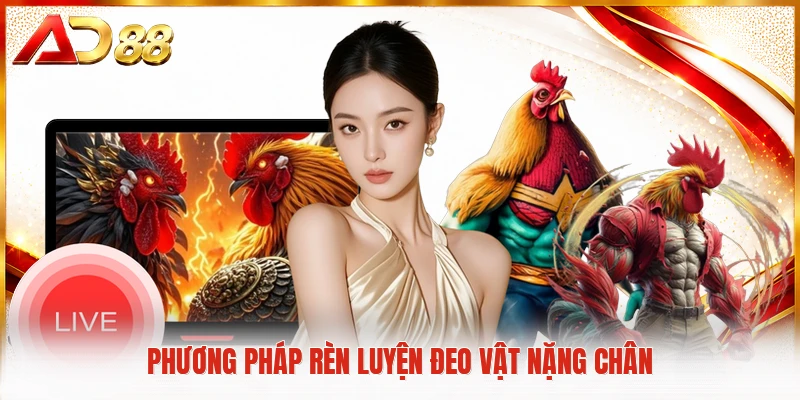 Phương pháp rèn luyện đeo vật nặng chân