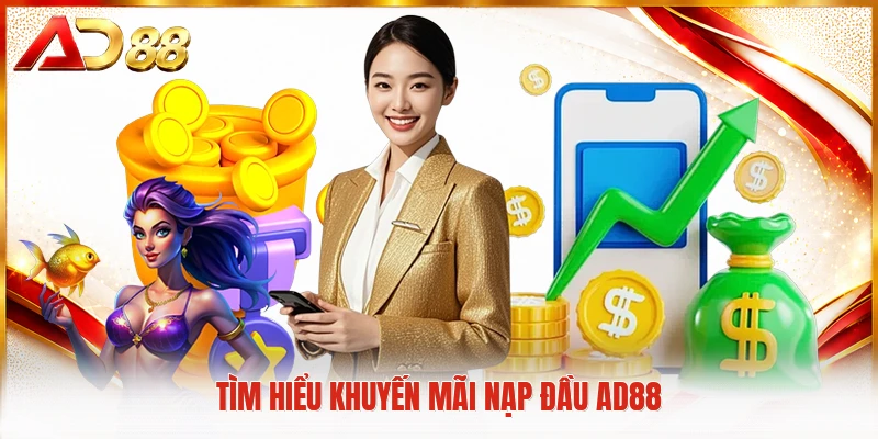 Khuyến Mãi Nạp Đầu AD88 Mang Đến Cơ Hội Nhận Thưởng Lớn Tìm hiểu khuyến mãi nạp đầu AD88