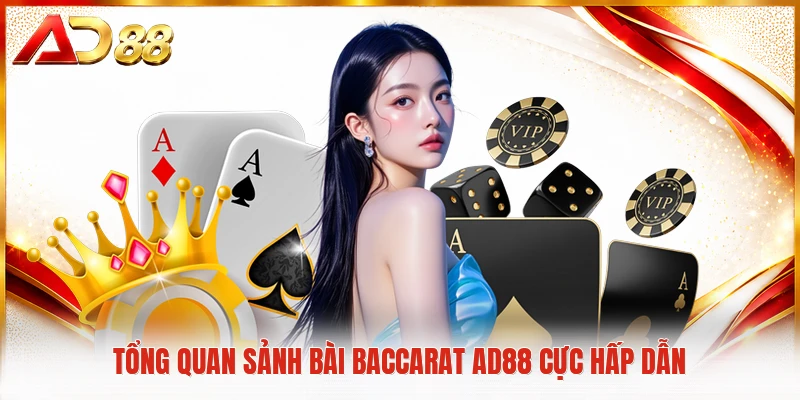 Tổng quan sảnh bài Baccarat AD88 cực hấp dẫn